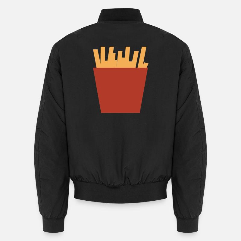 Pommes Tasche Unisex Bomberjacke