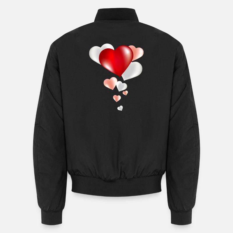 luminous balloon potpourri from heart Unisex Bomber Jacket