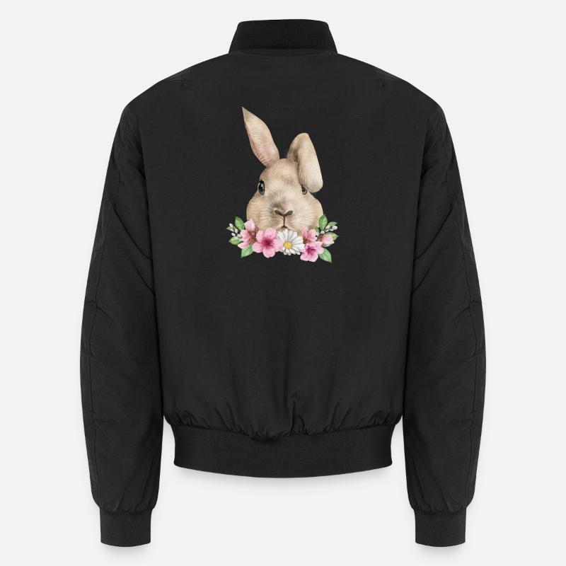 Lapin Lapin Floppy Oreille Lapin de Pâques Lapin Maman Bomber unisexe
