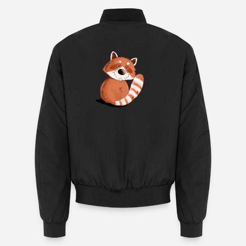 Droll Red Panda I Faune Bomber unisexe