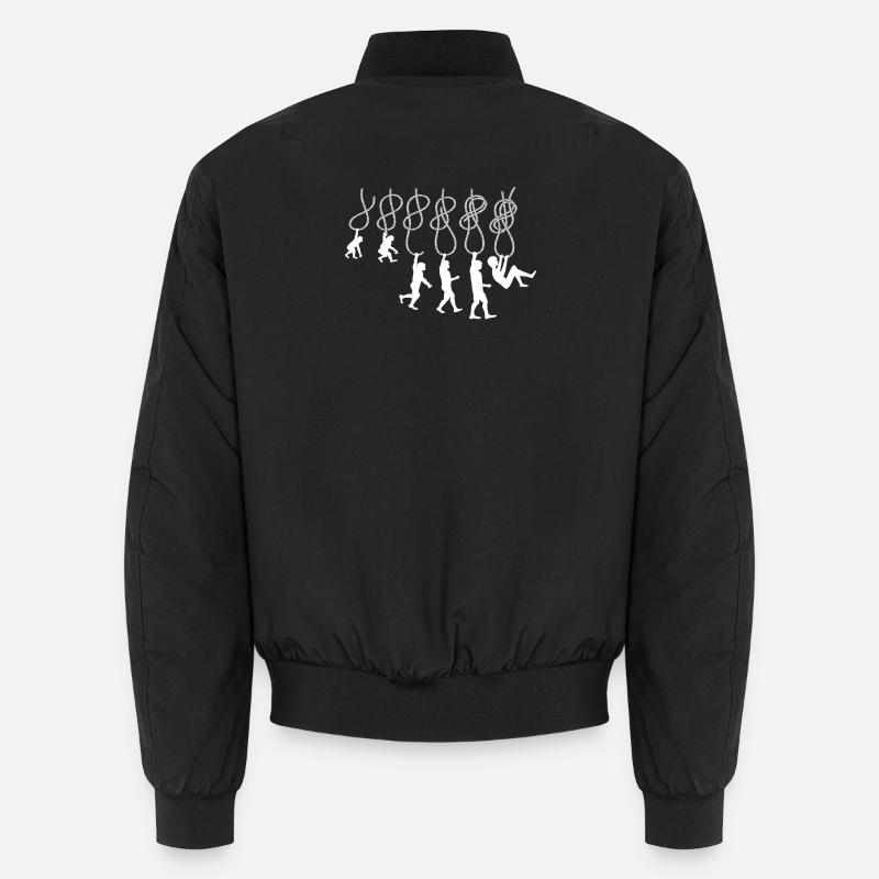 Evolution Escalade Escalade Nœud Huitième Nœud Bomber unisexe