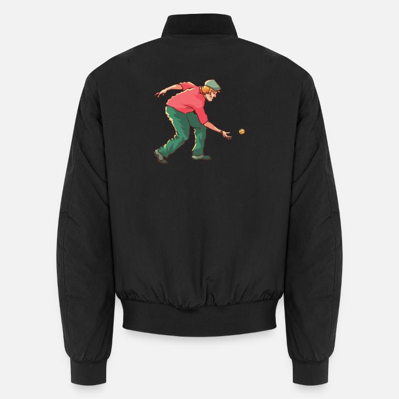 Tenue de pétanque boule pour boule bouler Bomber unisexe