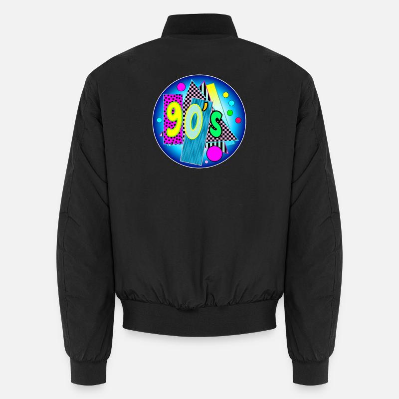 90's Years - Decade Nineties - 90s - 90 Unisex Bomber Jacket