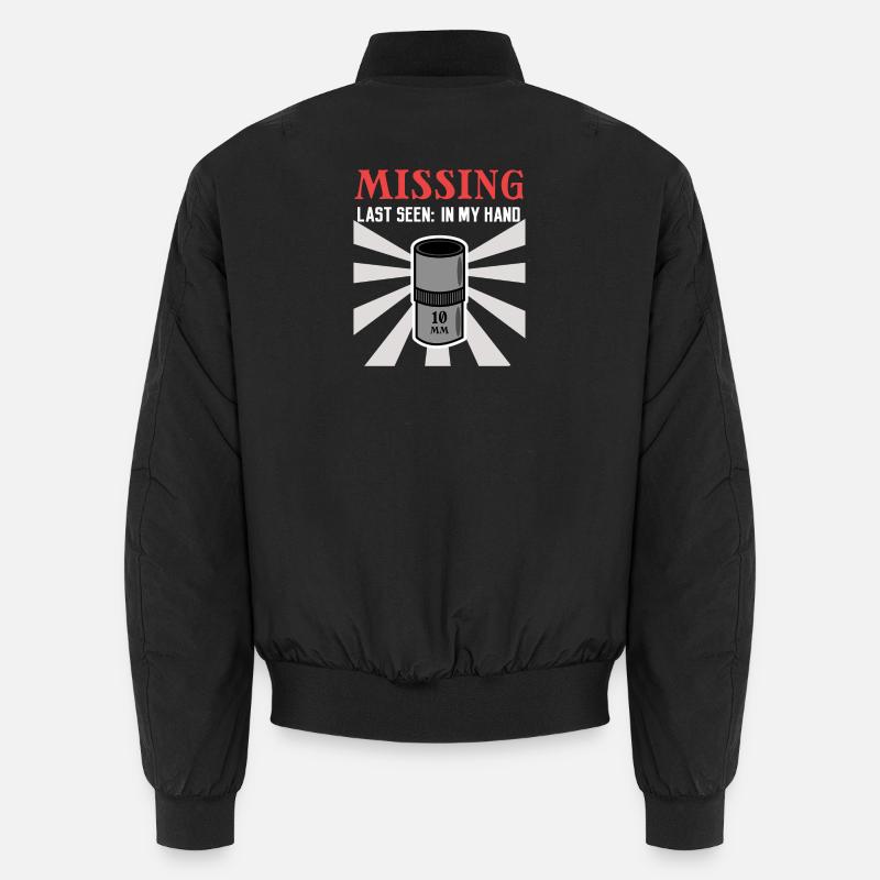 Humorous Statement Tool Mechanic Car Unisex Bomber Jacket