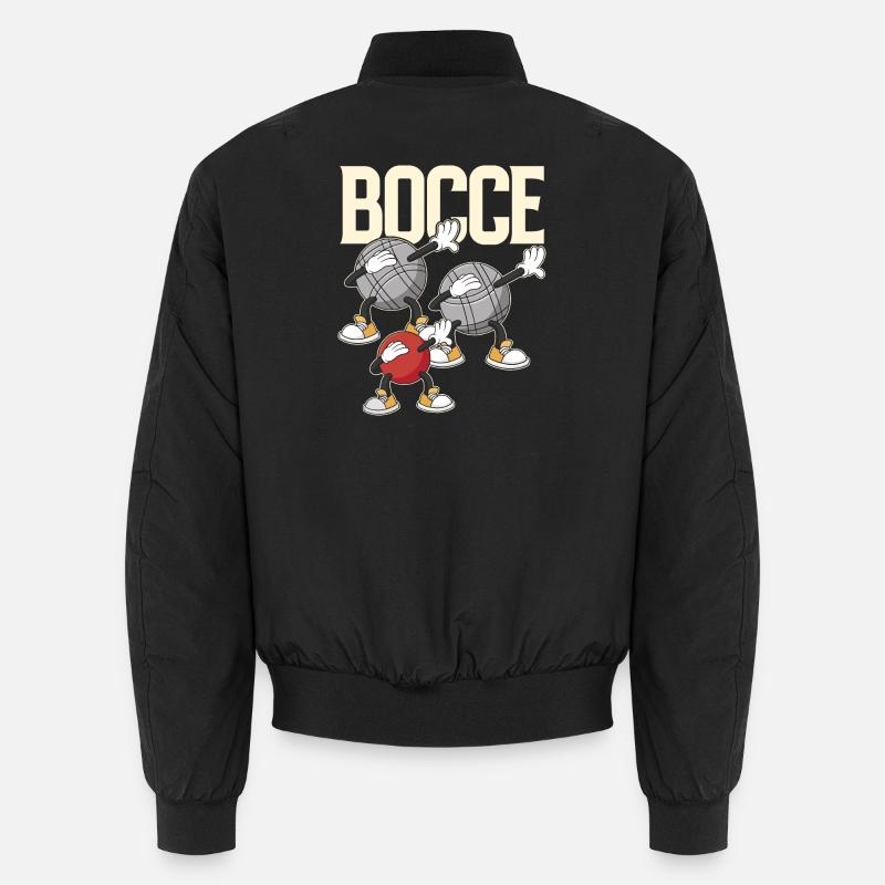 Dabbing Bocce Ball avec Jack Bocci Dab Game Bocce Bomber unisexe