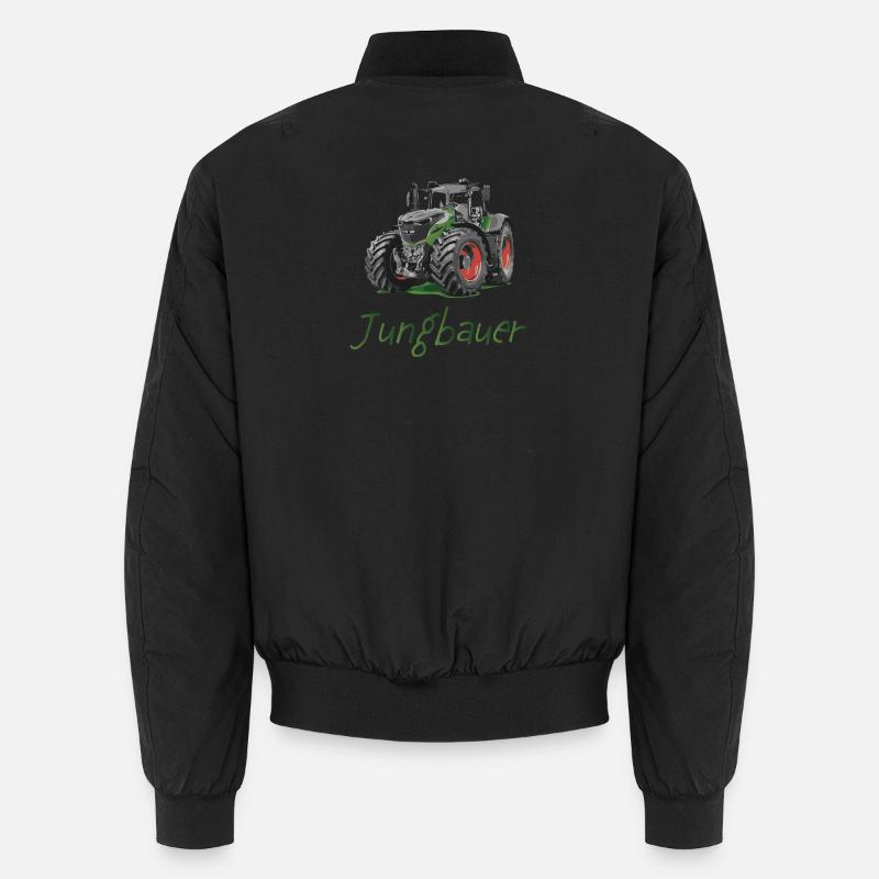 Jungbauer - Unisex Bomberjacke - Schwarz