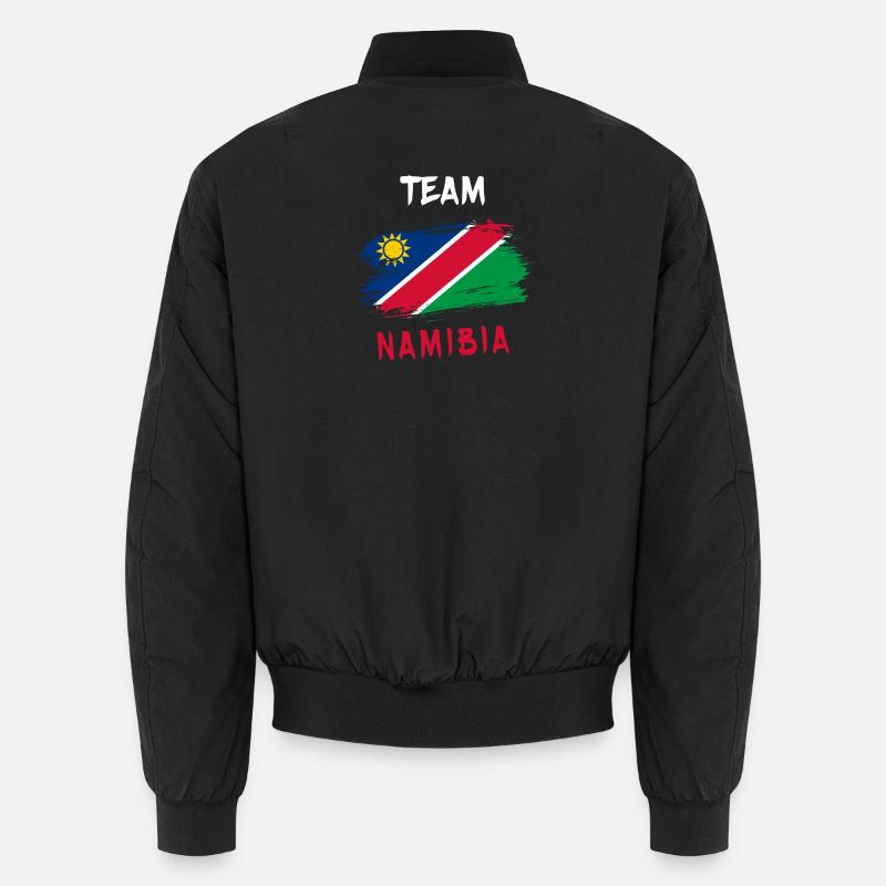 Namibia Flag Design Team Unisex Bomber Jacket