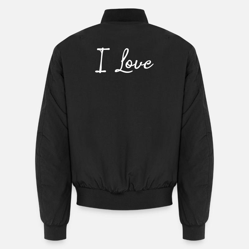 Statement Menschheit Liebe Friedenszeit Frieden Unisex Bomberjacke