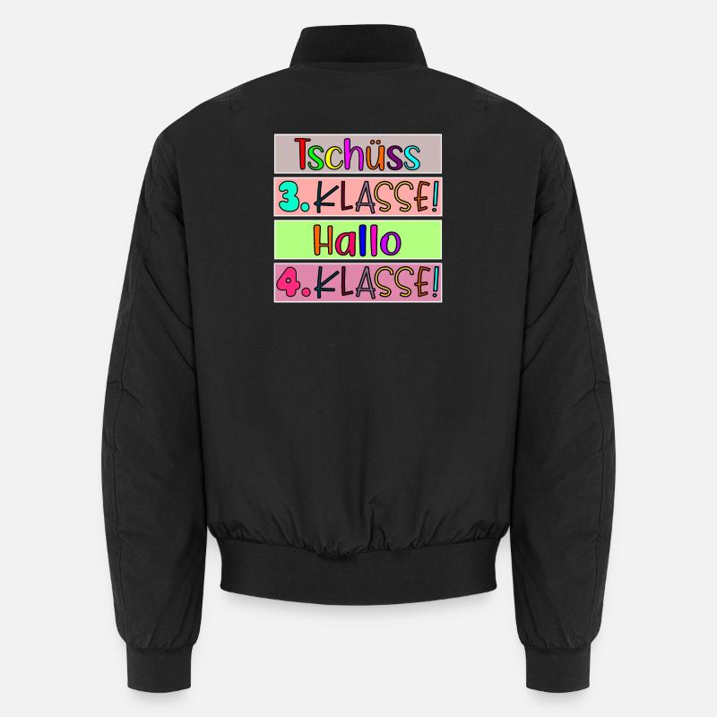Grundschule Viertklässlerin - 4. Klasse Unisex Bomberjacke