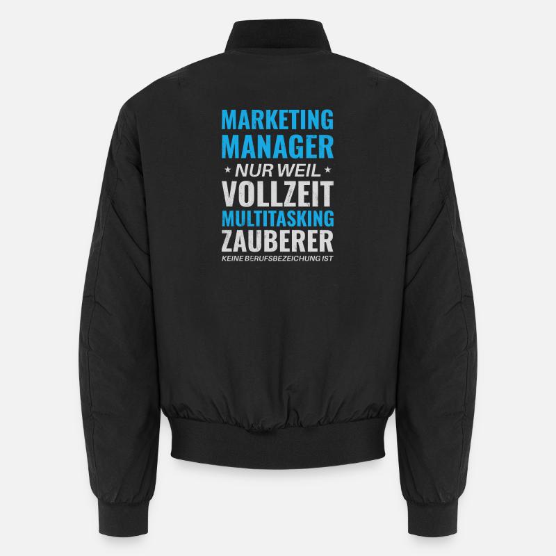 Marketing Manager – Multitasking Zauberer Unisex Bomberjacke