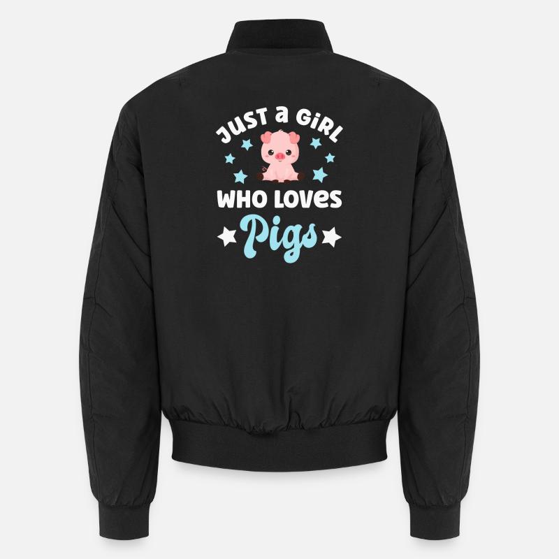 Pig Pigs Unisex Bomber Jacket