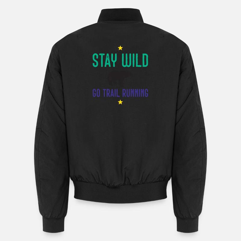 Restez sauvage – Go Trail Running Bomber unisexe