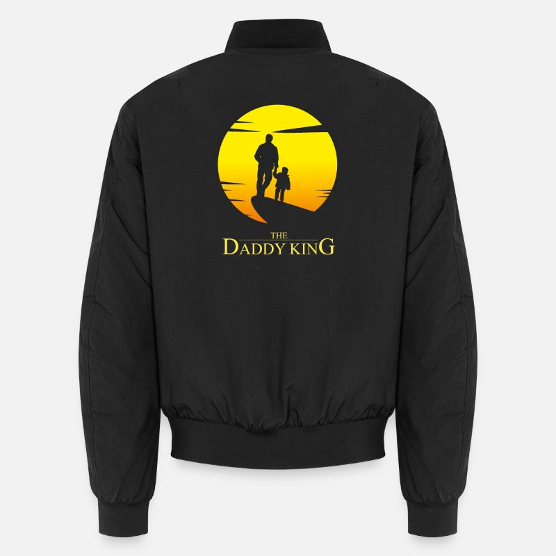 The Daddy King - Humour parodie papa Bomber unisexe