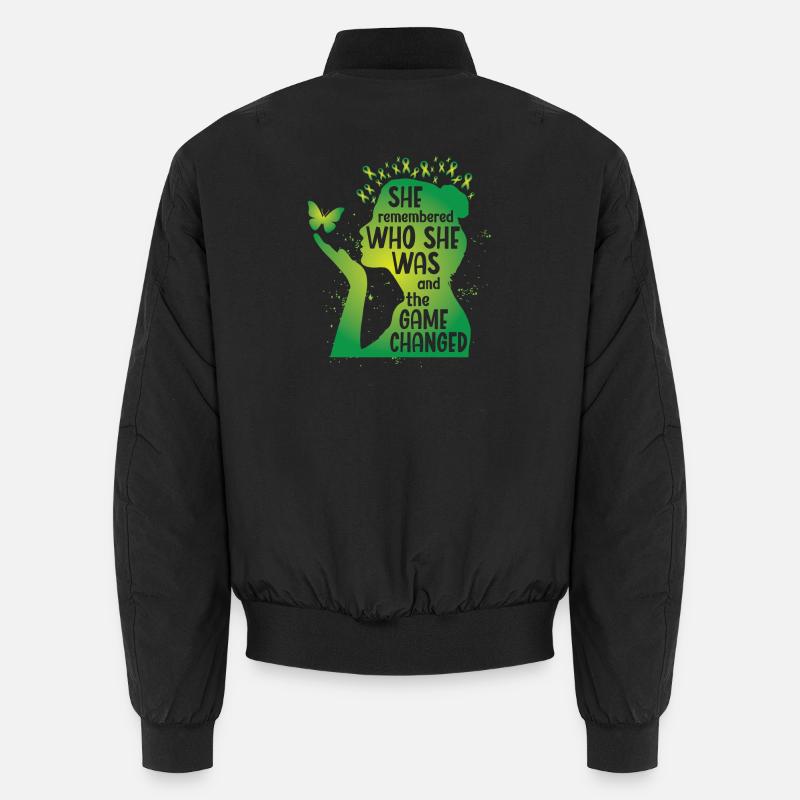 She remebered who she was - Unisex Bomberjacke - Schwarz