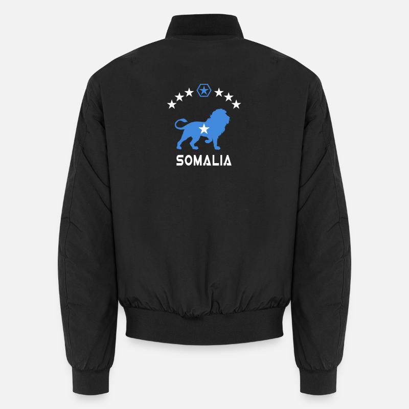 Somalia Lion Design Unisex Bomber Jacket