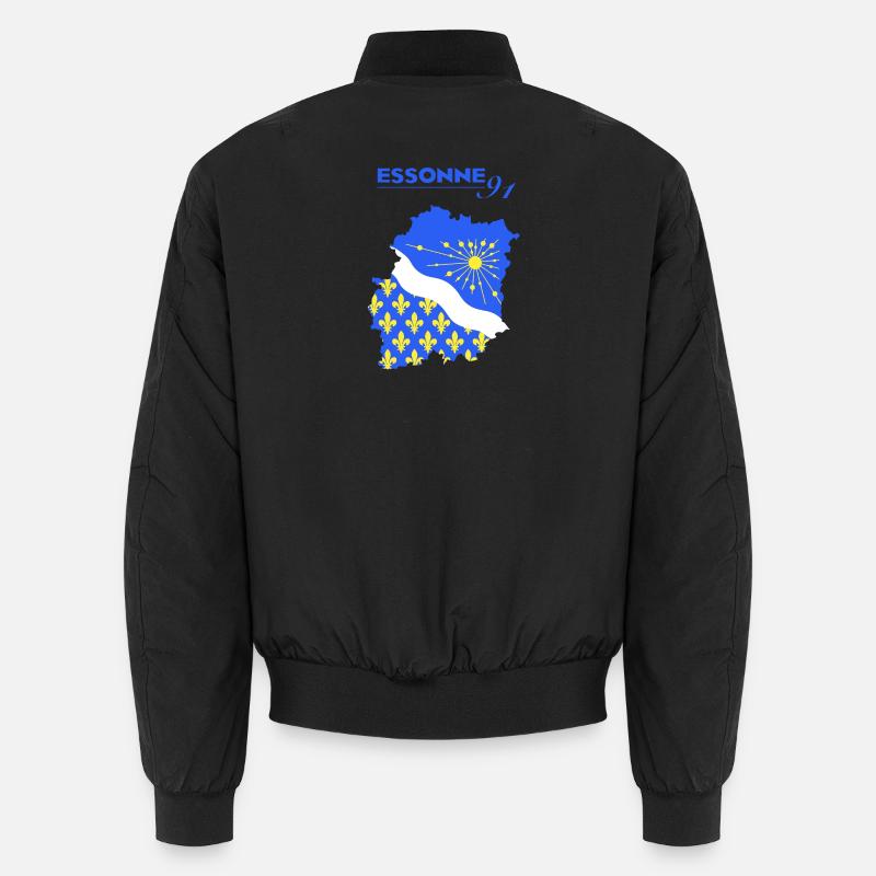 Essonne - Unisex Bomber Jacket - black