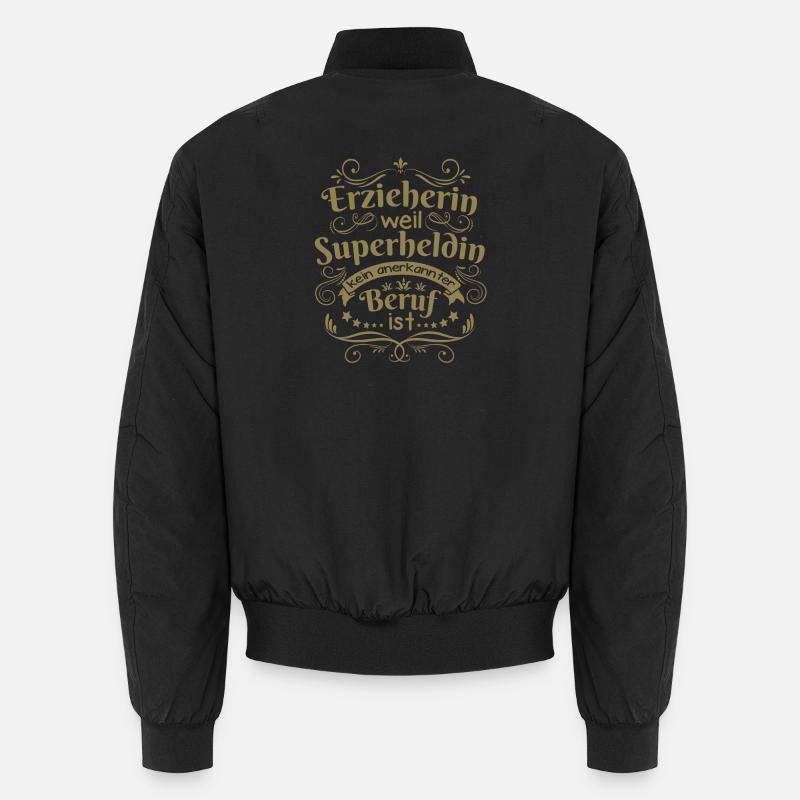 Erzieherin geschenkideen Unisex Bomberjacke