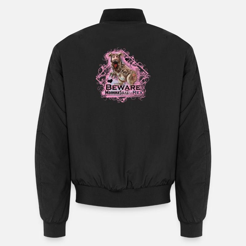 Mamasaurusrex - Unisex Bomberjacke - Schwarz