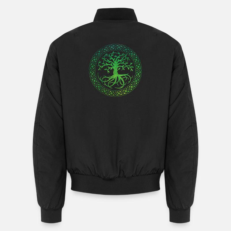 Arbre de vie celtique Bomber unisexe