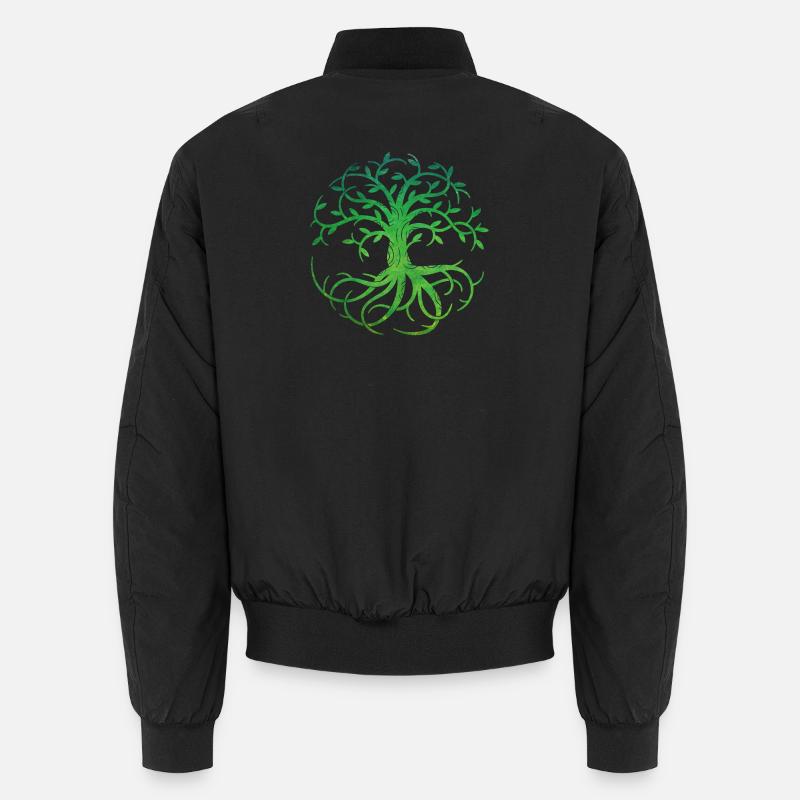 Celtic Tree of Life Unisex Bomberjacke