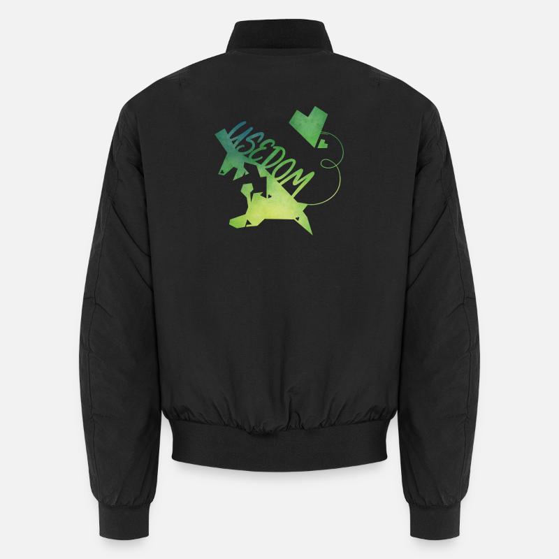 Usedom - Unisex Bomber Jacket - black