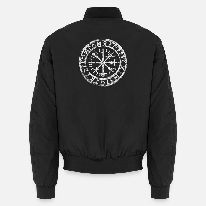 Vegvisir - Unisex Bomberjacke - Schwarz