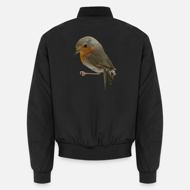 Robin - Unisex Bomber Jacket - black