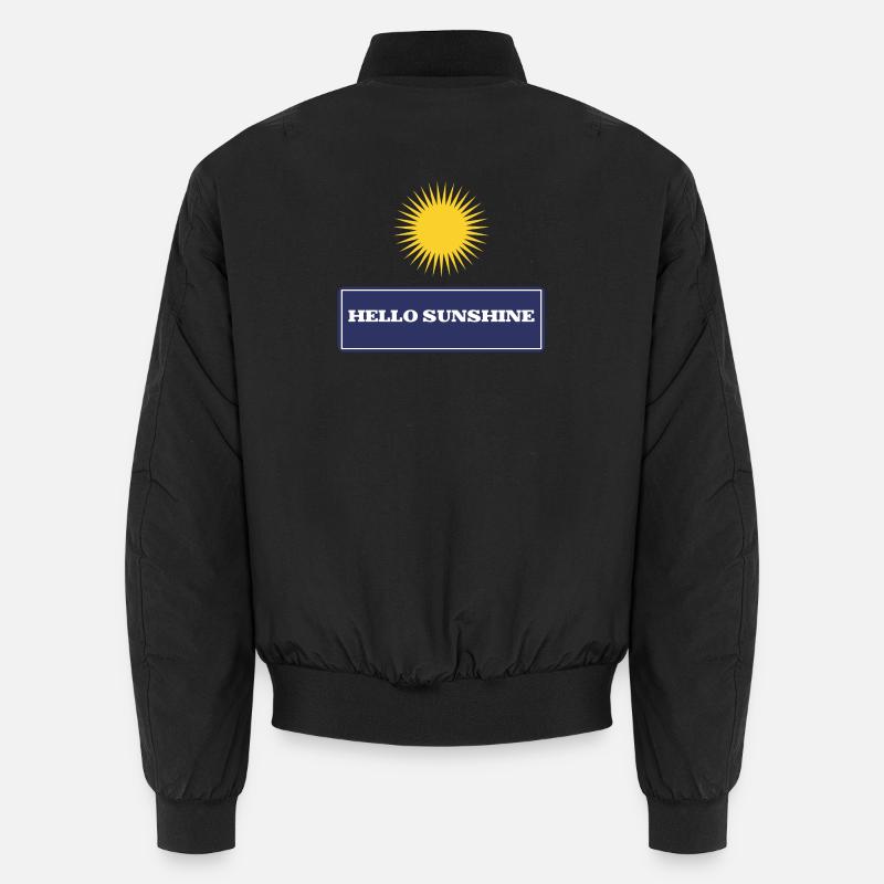 Hallo Sonnenschein Unisex Bomberjacke