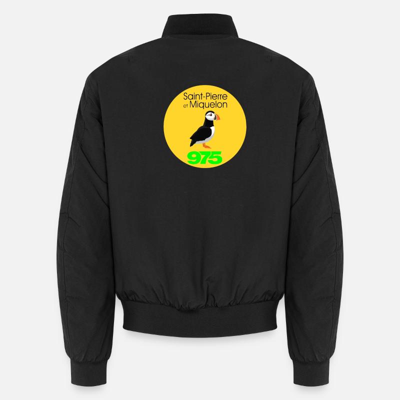 Saint-Pierre und Miquelon Unisex Bomberjacke