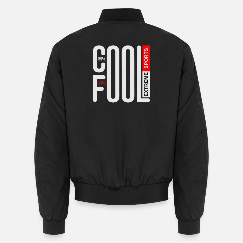 COOLE UND DUMME EXTREMSPORTARTEN Unisex Bomberjacke