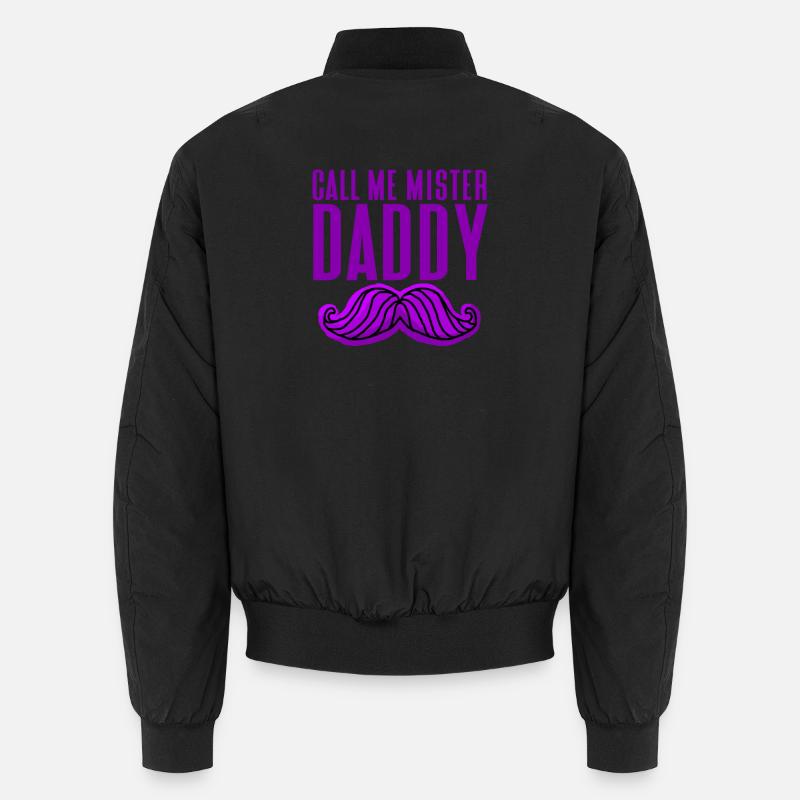 Nennen Sie mich Mister Daddy Unisex Bomberjacke