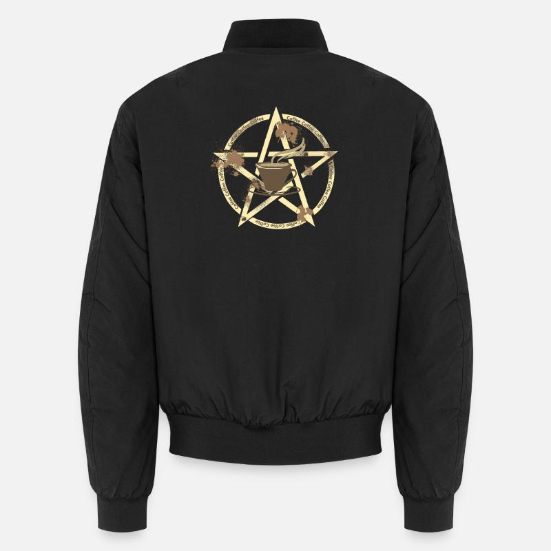 lustige kaffeesprüche, kaffeekult Unisex Bomberjacke