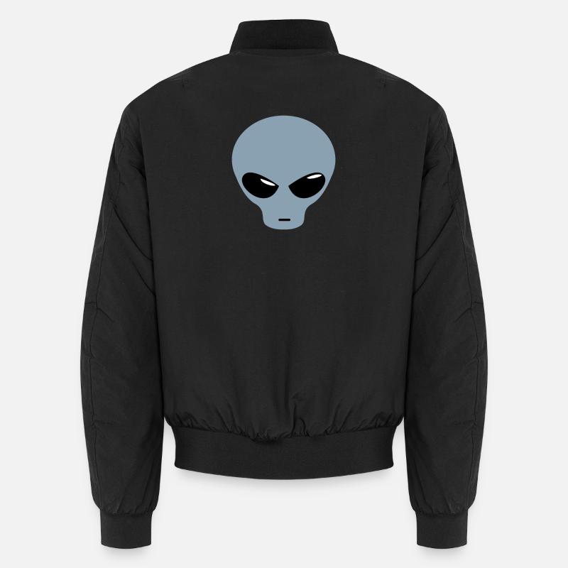 Design extraterrestre - Bomber unisexe - noir