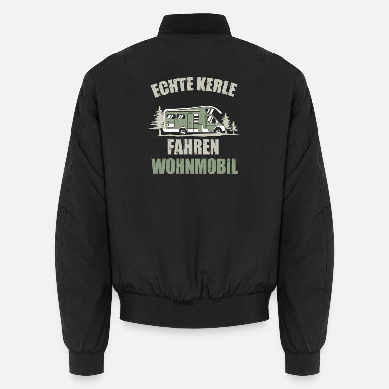 Echte Kerle Wohnmobil Roadtrip Unisex Bomberjacke