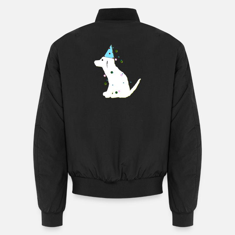 niedliche geschenke sohn, hund geburtstag Unisex Bomberjacke