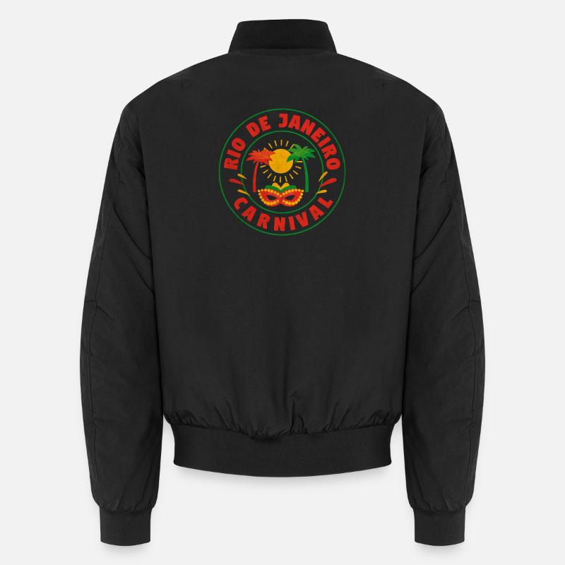 Rio Carnaval Maskenspektakel Unisex Bomberjacke