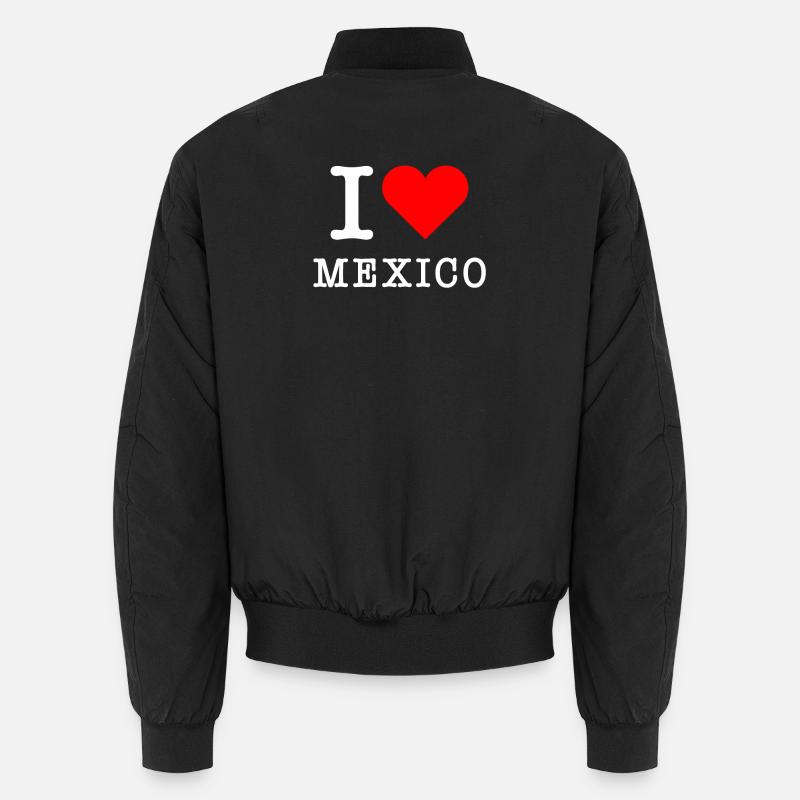 I Love Mexico Love Mexico Cinco De Mayo Mexicans Unisex Bomber Jacket