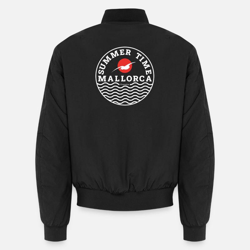 Mallorca Summertime Logo Unisex Bomber Jacket