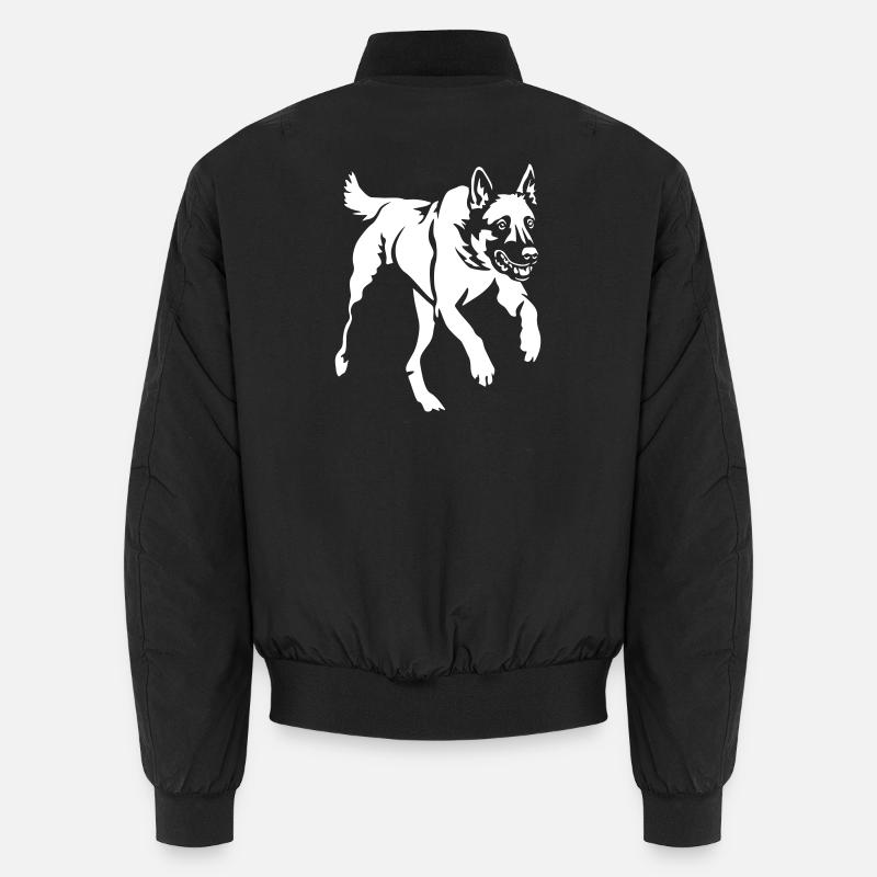 Malinois "Black Edition" - Unisex Bomber Jacket - black