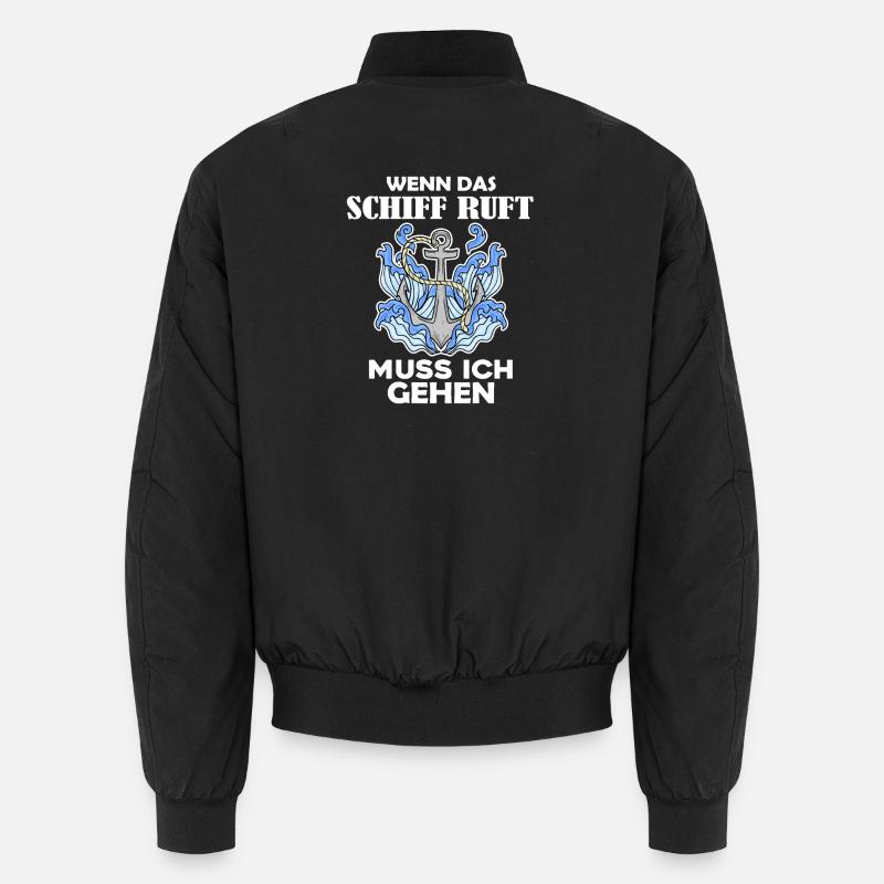 Schiff Schifffahrt Unisex Bomberjacke