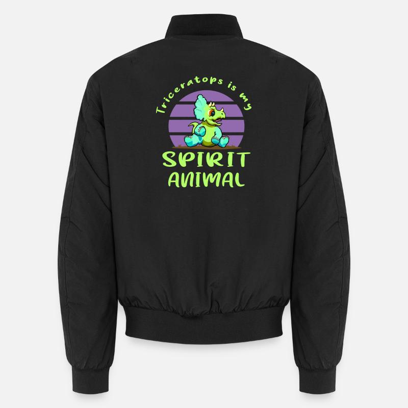 Triceratops Unisex Bomberjacke