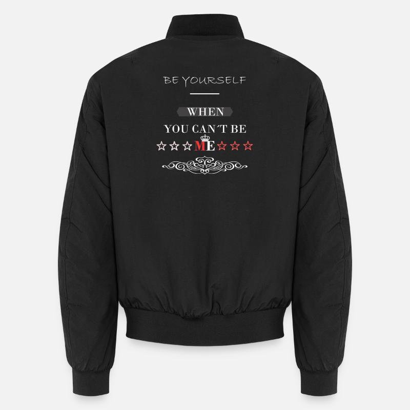 Sayings be you design Unisex Bomber Jacket