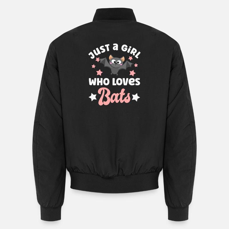 Fledermaus Fledermäuse Unisex Bomberjacke