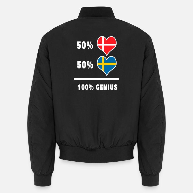 Dänemark und Schweden Genial / Geschenk Unisex Bomberjacke