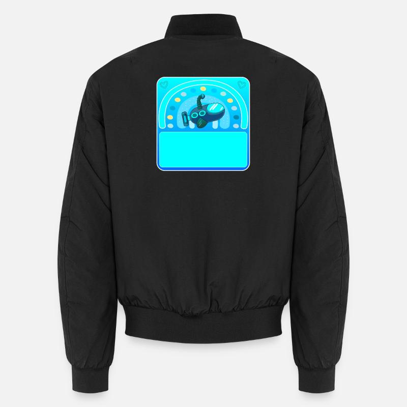 Namensgeschenke - U-BOOT - SELBST GESTALTEN Unisex Bomberjacke