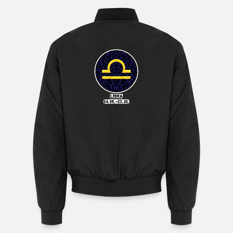 Libra 24.09.-23.10. - Unisex Bomber Jacket - black