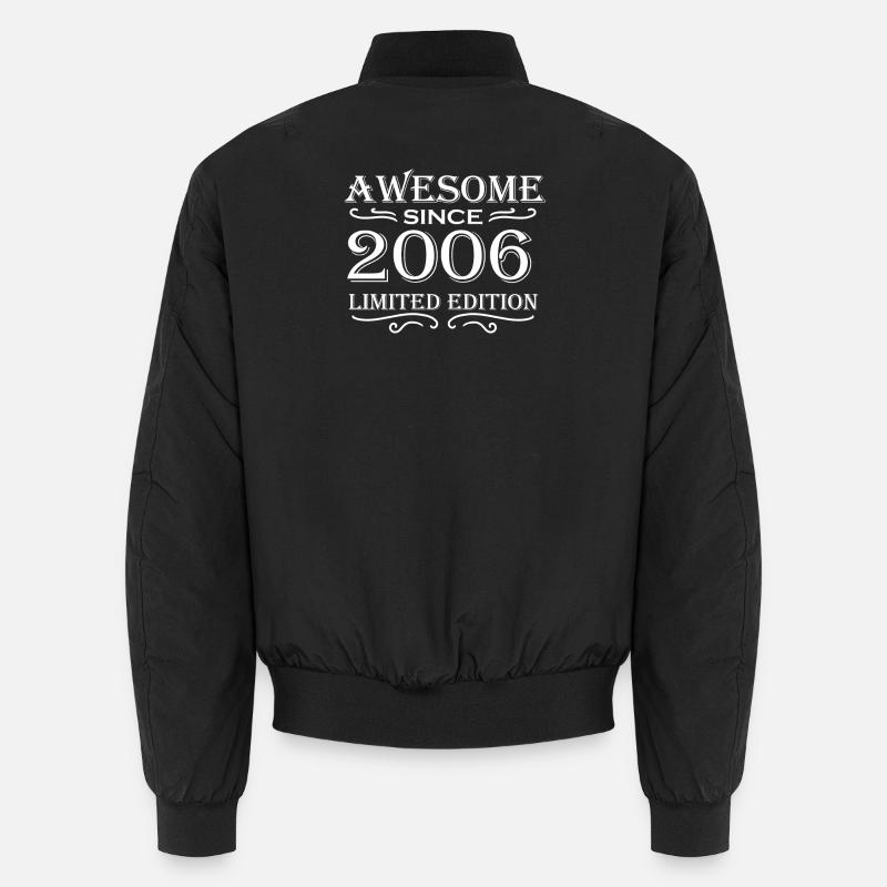 2006 - Born 2006 - Unisex Bomber Jacket - black