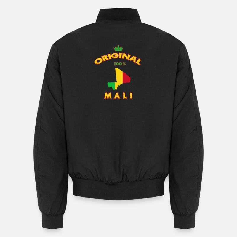 Mali original 100% flag design Unisex Bomber Jacket