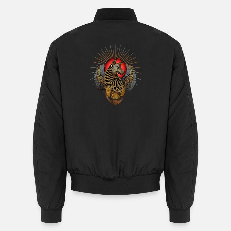 Die dunklen Anubis - Unisex Bomberjacke - Schwarz