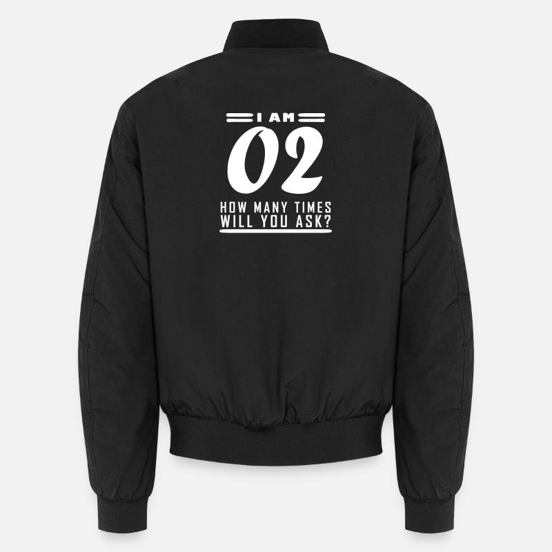 Je suis 2 – 2ème cadeau d’anniversaire Bomber unisexe